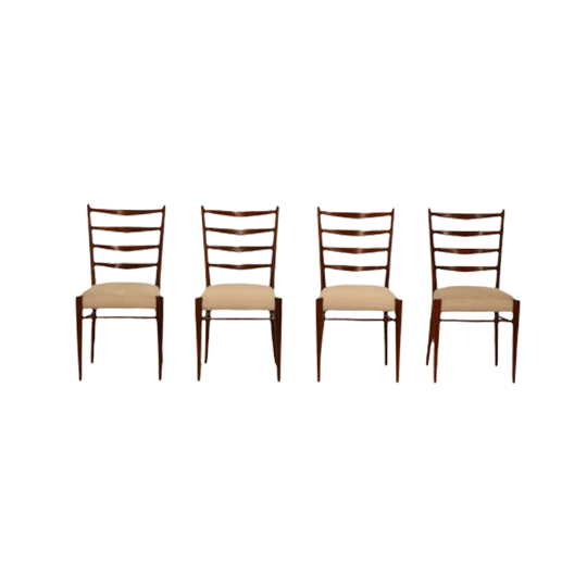 Set Van 4 Stoelen Van Cees Braakman Voor Pastoe Model St09 1