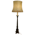 Vintage Vloerlamp Staande Lamp, Messing Schemerlamp thumbnail 1