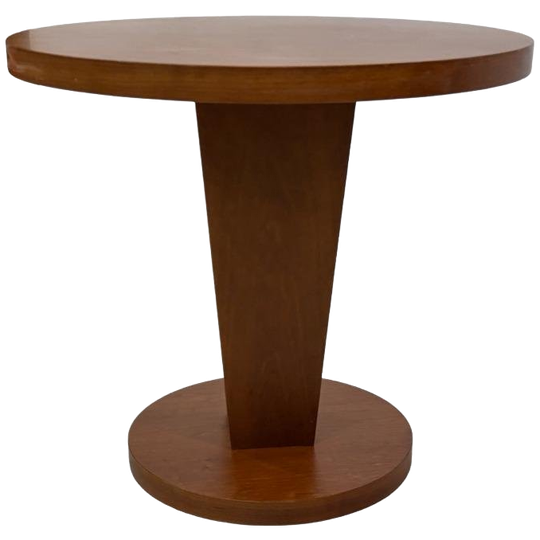 Vintage Bijzettafel Art Deco Stijl Jaren 80 Hout Taletje 1