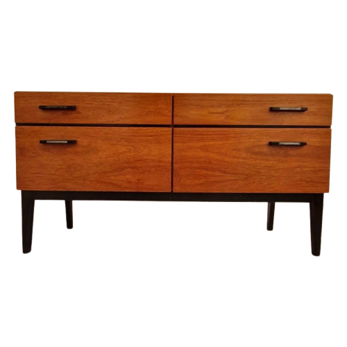 Strak Vintage Dressoir Teak Tv Kast Lowboard