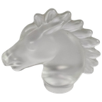 Sevres - Made In France - Frosted Glass - Paperweight - Kristal - Geëtst Merk - 1960'S thumbnail 1