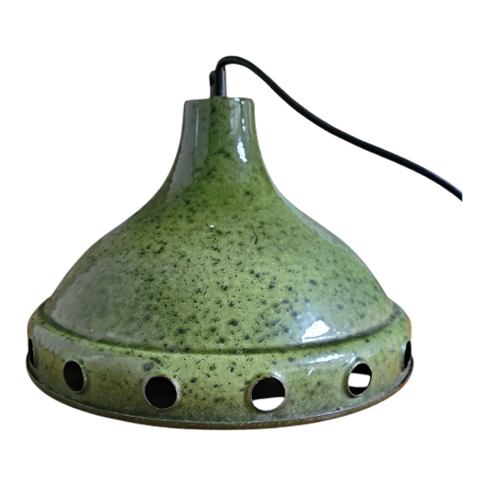 Enamelled Hanging Lamp 1960s 1
