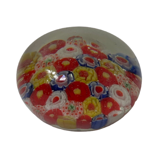 Handmade - Millefiori - Presse Papier / Paperweight- Floral Decor 1