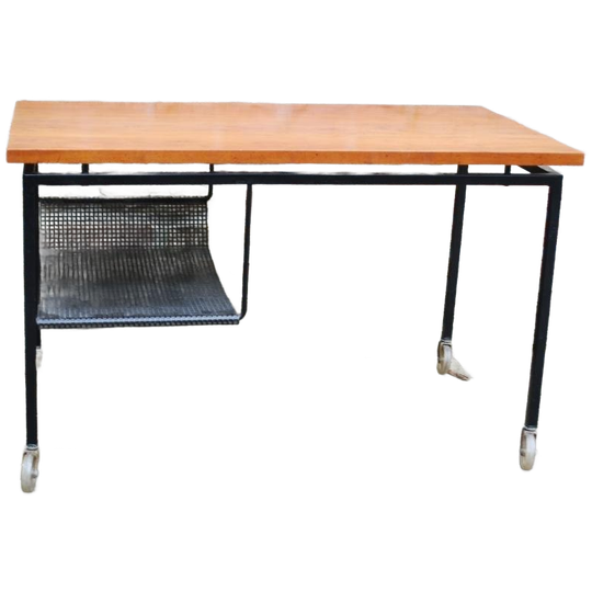 Vintage Trolley Lectuurtafeltje 1