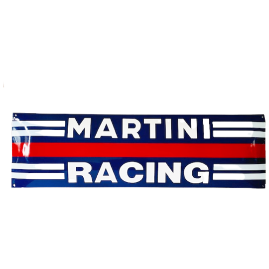 Martini Racing Emaille Reclamebord Garage 100 Cm 1