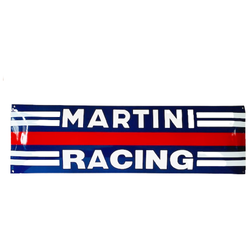 Martini Racing Emaille Reclamebord Garage 100 Cm