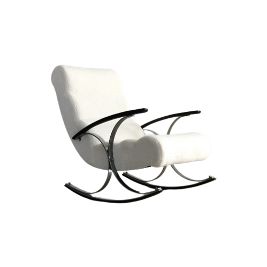 Vintage Schommelstoel | Art Deco | Rocking Chair | Deens 1