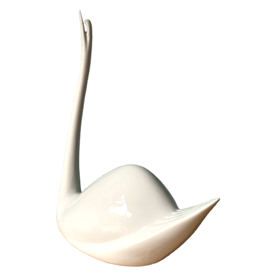 Royal Dux Swan Figurine 1960s 1
