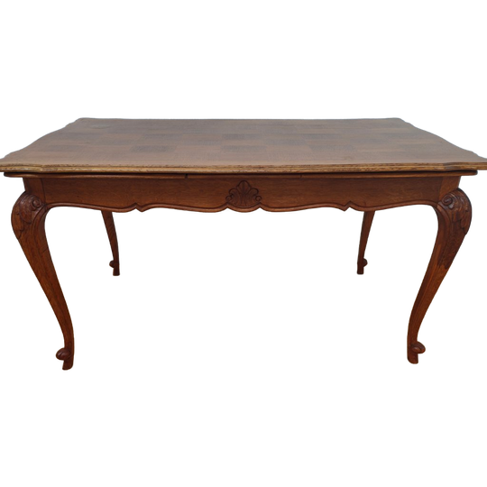 Landelijke Boeren Eettafel, Eetkamertafel, Tafel, Verlengbaar 1