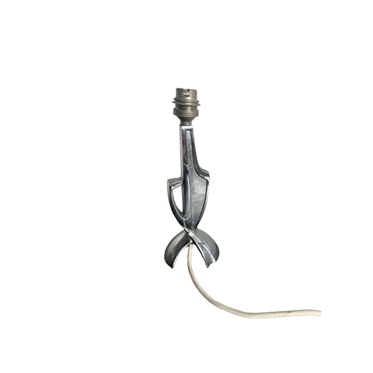 Chromen Art Deco Lampvoet 1