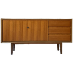 Vintage Houten Dressoir Met 3 Lades En 2 Deurtjes thumbnail 1