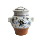 Vintage Keramiek Deksel Pot, Voor 2000 thumbnail 1