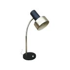 Grote Bureaulamp Zwart / Metaal thumbnail 1