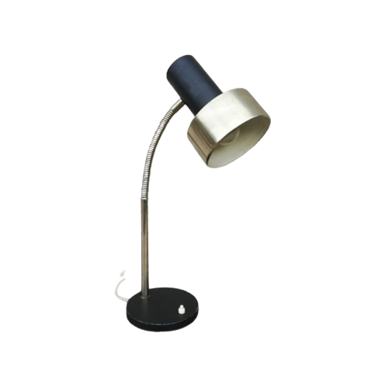 Grote Bureaulamp Zwart / Metaal 1
