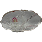 Serveerschaal Walther Glas Orchidee 80's thumbnail 1