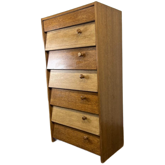 Vintage Schoenkast / Kleppenkast Met Lade 1