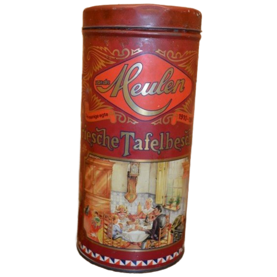 Van Der Meulen Friesche Tafelbeschuit 1910-1985 – Vintage Jubileumblik In Goede Staat 1