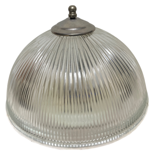 Ribbelglas Plafondlamp Doorsnede 30 Cm - Reliving 1