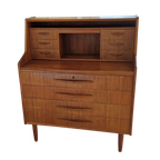 Harry Oostergard Vitage Teak Secretaire thumbnail 1