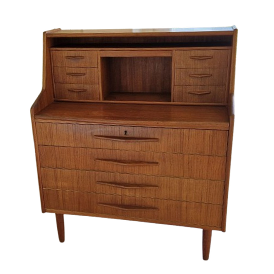 Harry Oostergard Vitage Teak Secretaire 1