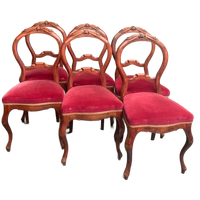 Stoelenset In Louis Xv-Stijl. 6 Stuks.