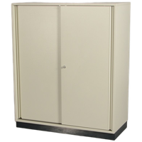 Schuifdeurkast Assmann - Wit - 120 X 100 Cm - Incl. 4 Legborden