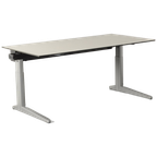 Ahrend Essa Elektrisch Bureau, Zandmelee Blad, 160X80 Cm, Hoogte Instelbaar Onderstel, (Let Op, D thumbnail 1