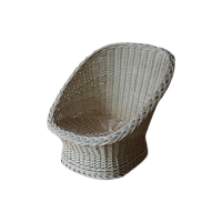 Vintage Rotan Rieten Stoel Kind