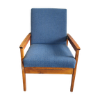 Vintage Jaren 60 Fauteuil (In Hoogte Verstelbaar) thumbnail 1