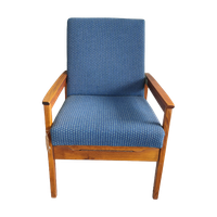 Vintage Jaren 60 Fauteuil (In Hoogte Verstelbaar)