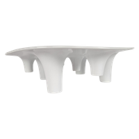 Dutch Design - Willem Noyons - "Fruit En Fire'" - Fruitschaal/Kandelaar - 2000