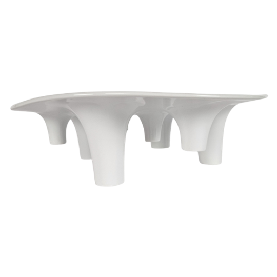 Dutch Design - Willem Noyons - "fruit En Fire'" - Fruitschaal/kandelaar - 2000 1