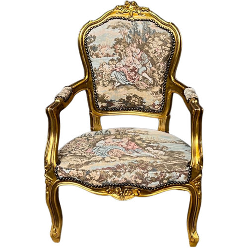 Fauteuil In Louis Xv-Stijl.