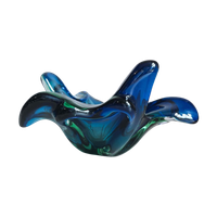 Murano Schaal Blauw Groen