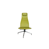 Capellini Lotus Attesa High Back Leather Swivel Relax Chair
