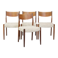 Set Van 4 Vintage Design Eetkamerstoelen Van Pastoe Uit De Jaren ’60