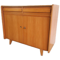 Vintage Kast Met 2 Lades / Commode