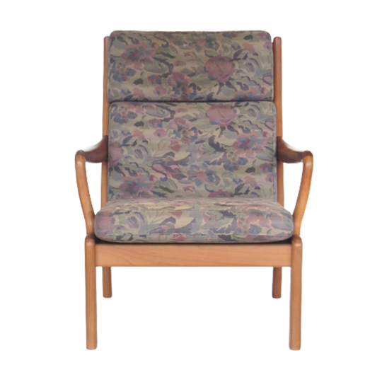 Deens Design Vintage Fauteuil Van L. Olsen & Son Gemaakt In De Jaren 60 1