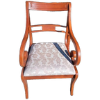 -8 Klassieke Engelse Eetkamerstoelen In Nieuwstaat Afm. 60x5 thumbnail 1