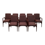 Set Van 8 Deense Teaken Armstoelen Prijs/set thumbnail 1