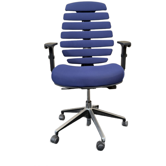 Hjh Office Ergo Line Ii Bureaustoel Stof -blauw 1