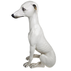 Grote Keramieken Vintage Windhond 80 Cm thumbnail 1