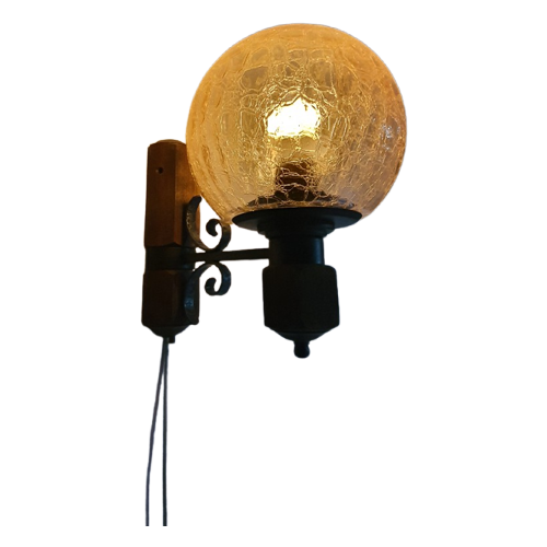 Massive Vintage Wandlamp