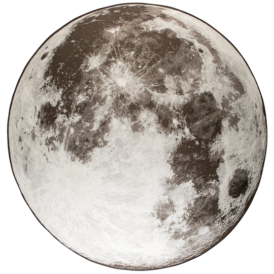 Zuiver Moon Buiten Vloerkleed Rond '280 Grijs 1