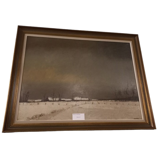 Fritz Bosteels "winterlandschap". 1
