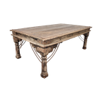 Grote Antieke Indische Tafel thumbnail 1