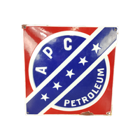 Emaille Bord Apc Petroleum