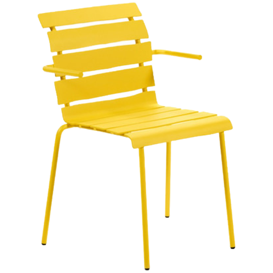 Serax X Maarten Baas Tuinstoel Met Armleuningen Yellow Aligned 1
