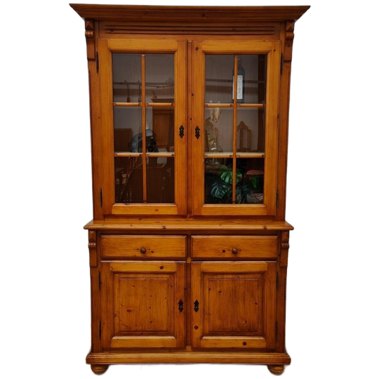 Vintage Landelijke Grenen Buffetkast Wandkast Buffet Kast 1
