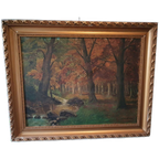 Groot Schilderij Van Gerhardus Rubingh (1891-1936) thumbnail 1